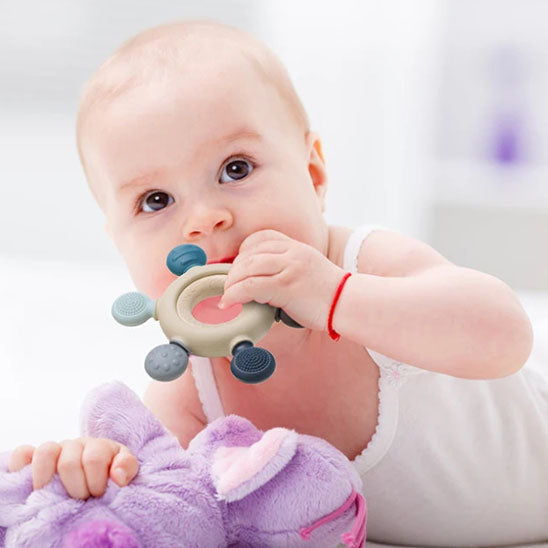 Anneau de dentition- Soulagement doux pour bébé