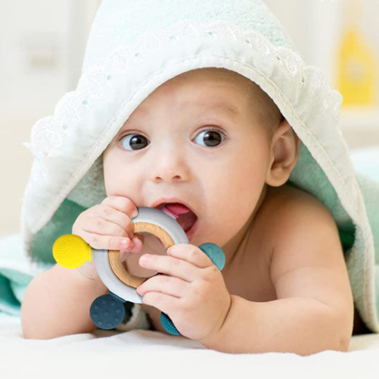Anneau de dentition- Soulagement doux pour bébé