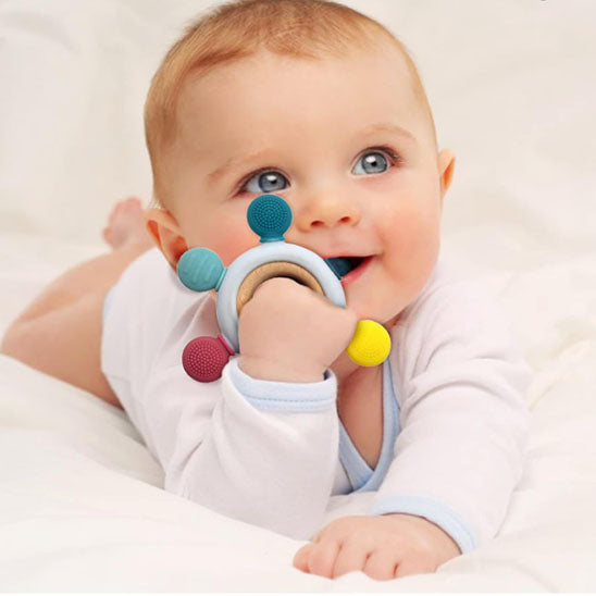 Anneau de dentition- Soulagement doux pour bébé