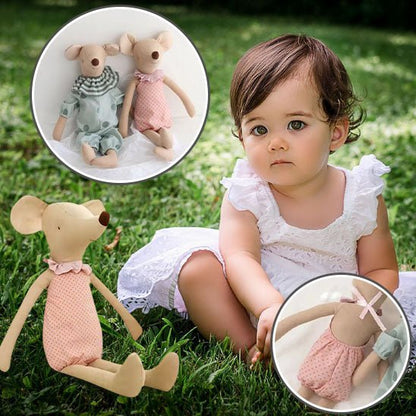 Doudou pour bebe - doudou petite souris - Bbmiia