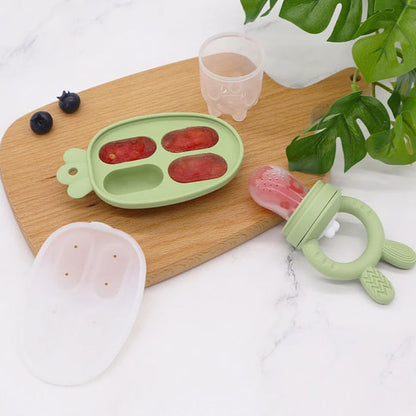 Grignoteuse bebe – Filet à fruits bébé en silicone sécuritaire