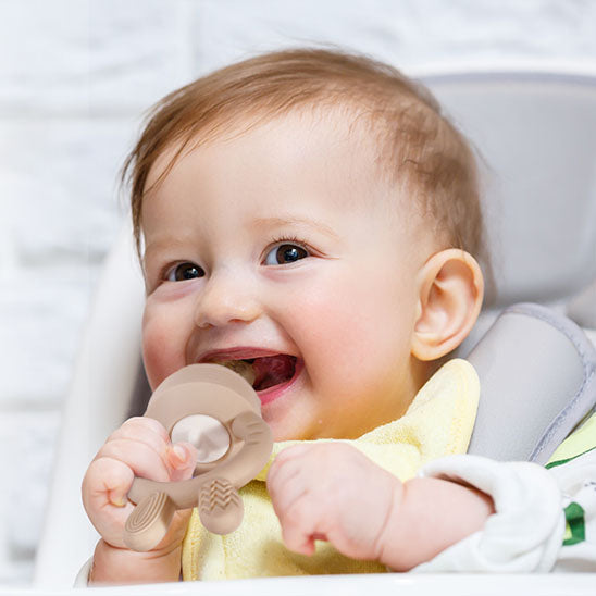 Grignoteuse bebe – Filet à fruits bébé en silicone sécuritaire