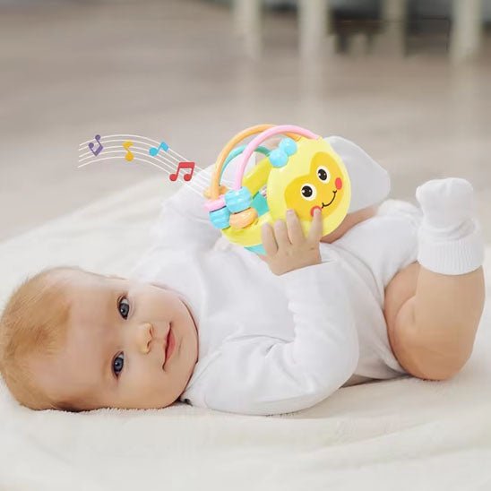 Hochet bebe - Jouet en caoutchouc pour bébé - Bbmiia