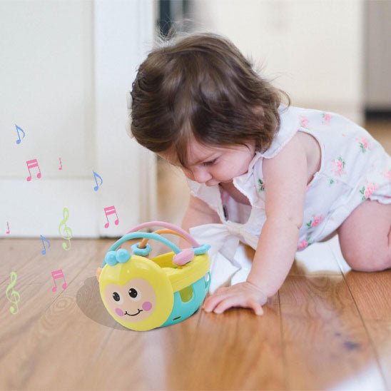 Hochet bebe - Jouet en caoutchouc pour bébé - Bbmiia