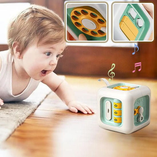 Jouet bebe - Cube interactif pour fille et garçon - Bbmiia