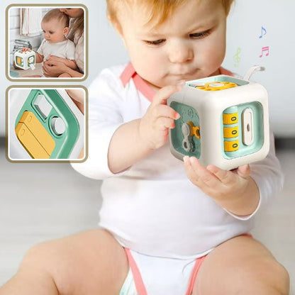 Jouet bebe - Cube interactif pour fille et garçon - Bbmiia