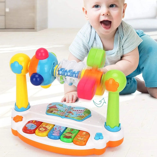 Jouet bebe - Piano jouet musical rotatif - Bbmiia