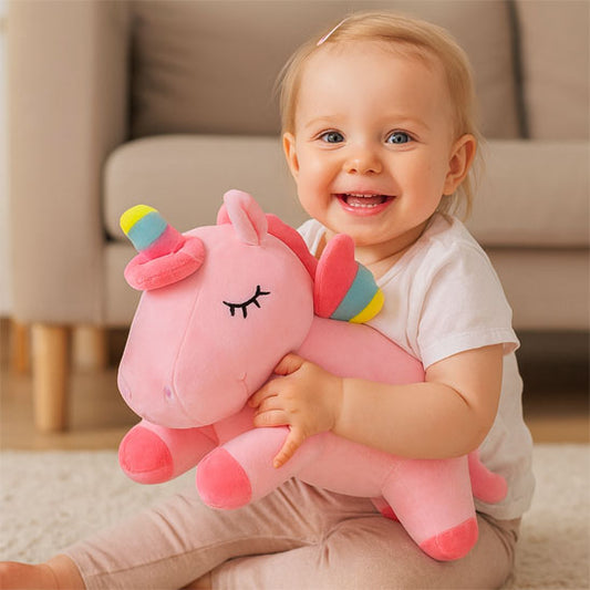 Licorne peluche- Compagnon magique pour bébé et cadeau naissance