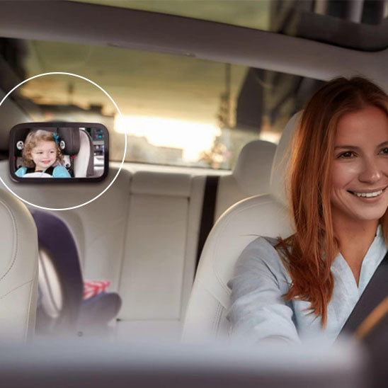 Miroir voiture bébé- Sécurité et confort sur la route - Bbmiia