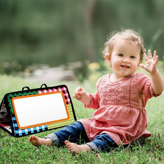 Miroir bebe - Jouet de divertissement pliable - Bbmiia