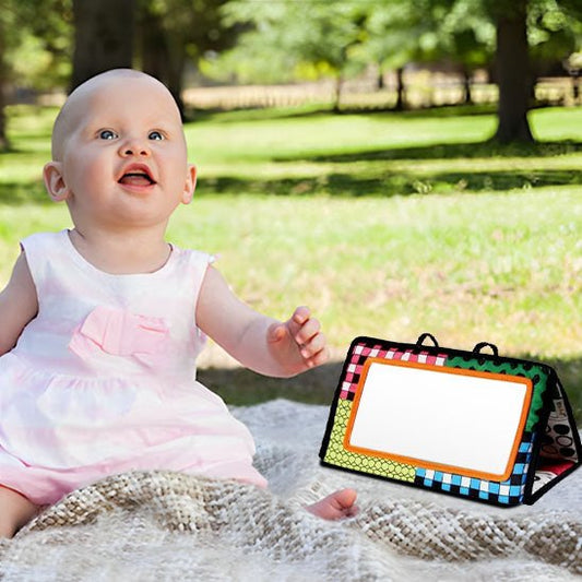 Miroir bebe - Jouet de divertissement pliable - Bbmiia