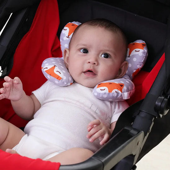Oreiller en forme U- Coussin tête et cou bébé - Bbmiia