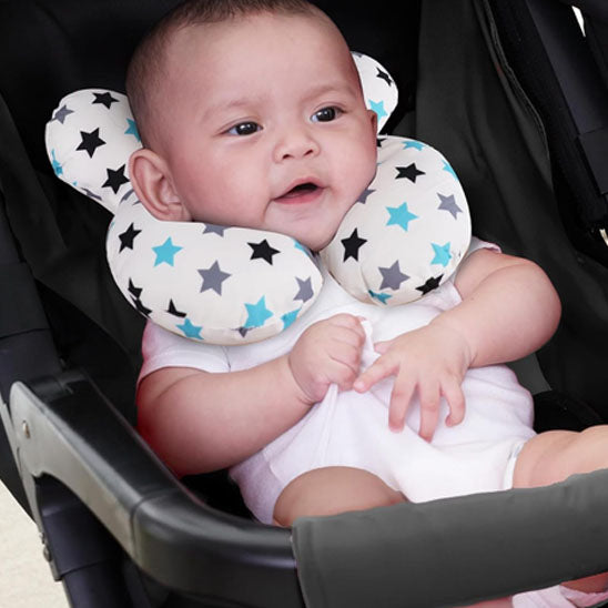 Oreiller en forme U- Coussin tête et cou bébé - Bbmiia