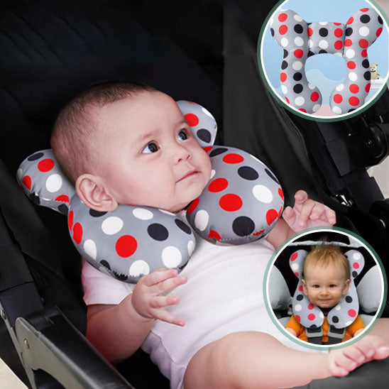 Oreiller en forme U- Coussin tête et cou bébé - Bbmiia