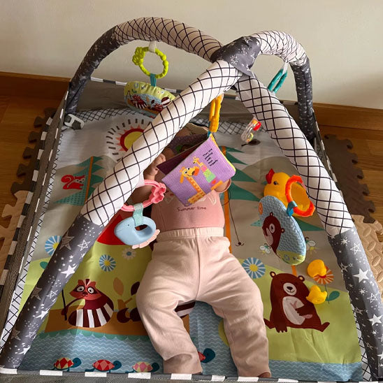 Tapis d'éveil bébé - bidou™ gymnase multifonction - Bbmiia
