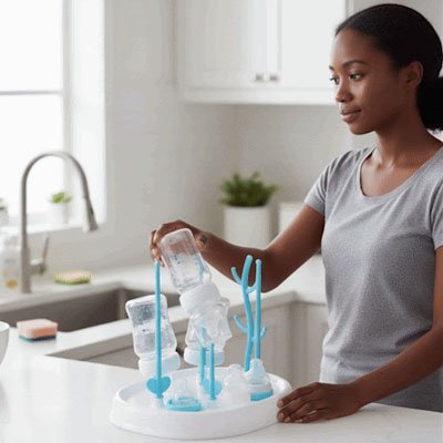 Égouttoir à Biberon Compact | HygieBaby