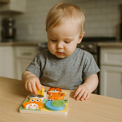 Puzzle bois | Éducatif Animaux