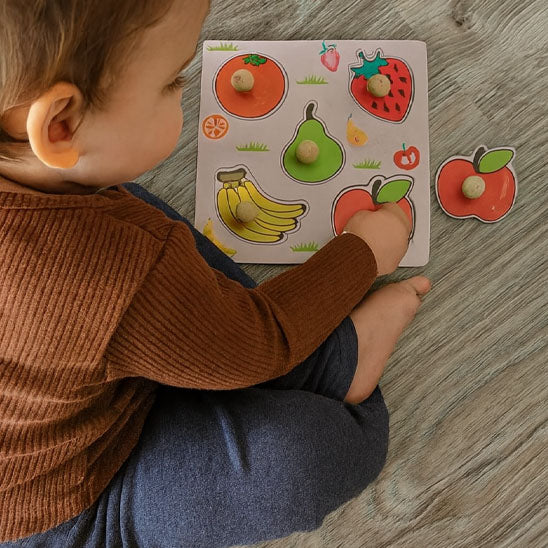 Puzzle Bebe Montessori- Éveil et Apprentissage Sensoriel