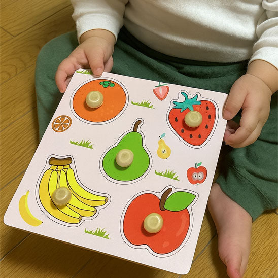 Puzzle Bebe Montessori- Éveil et Apprentissage Sensoriel