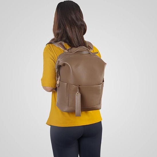 Sac à langer sac à dos - sac de maternité en cuir - Bbmiia