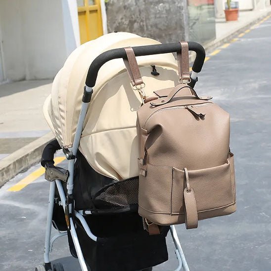 Sac à langer sac à dos - sac de maternité en cuir - Bbmiia