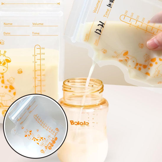 Sachets conservation lait maternel- Lot de 30 et 60 sachets - Bbmiia