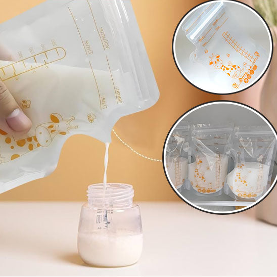 Sachets conservation lait maternel- Lot de 30 et 60 sachets - Bbmiia