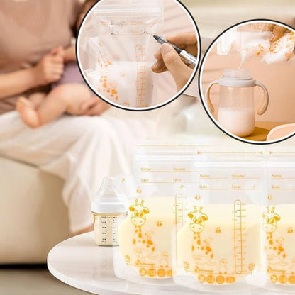 Sachets conservation lait maternel - Lot de 30 et 60 sachets - Bbmiia