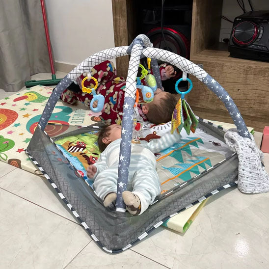Tapis d'éveil bébé - bidou™ gymnase multifonction - Bbmiia