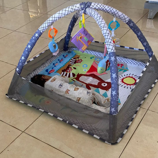 Tapis d'éveil bébé - bidou™ gymnase multifonction - Bbmiia