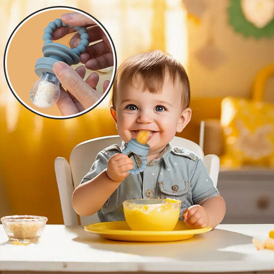 Grignoteuse bebe- Tétine et anneau de dentition - Bbmiia