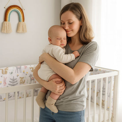 Tour de lit bébé- Protection douce et sécurité garantie