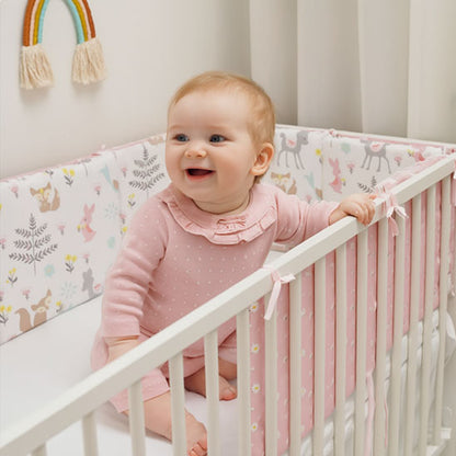 Tour de lit bébé- Protection douce et sécurité garantie