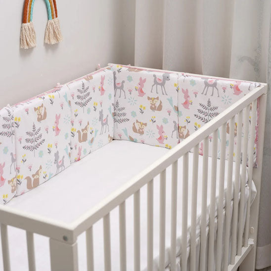 Tour de lit bébé- Protection douce et sécurité garantie