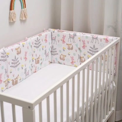 Tour de lit bébé- Protection douce et sécurité garantie